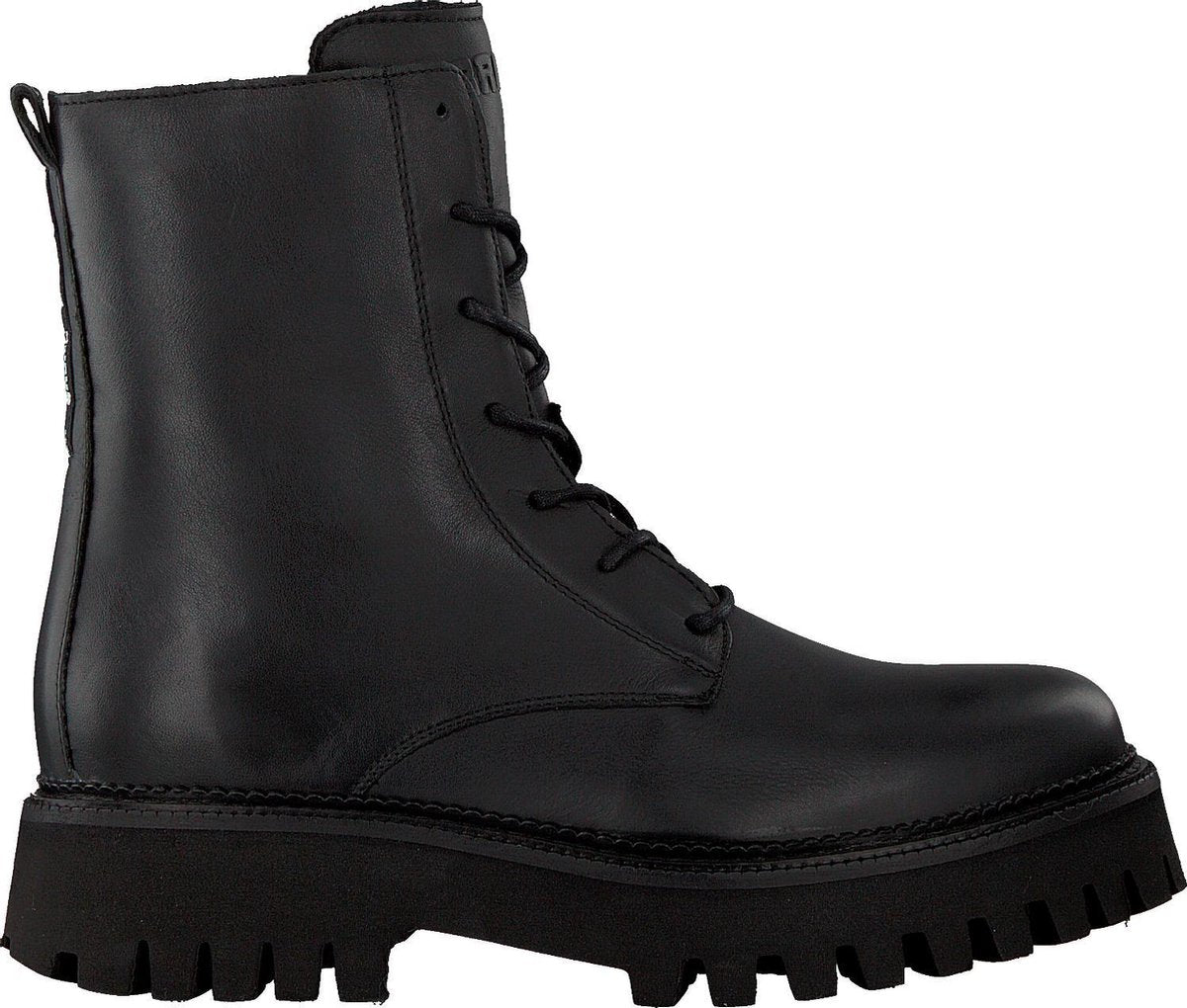 Bronx Dames Veterboots Groov-y 47283 - Zwart - Maat 39