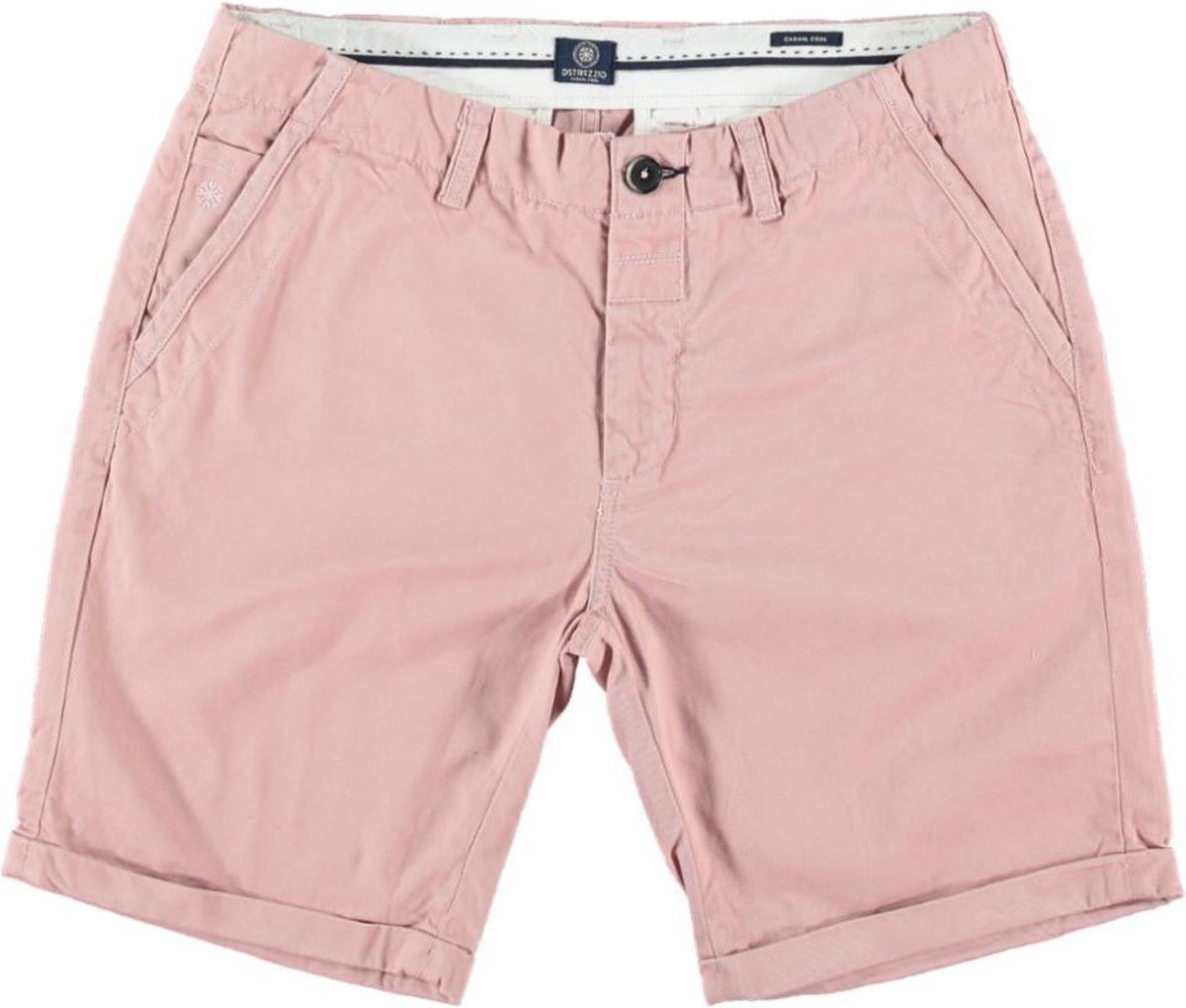Dstrezzed roze twill cotton chino short - Maat W29