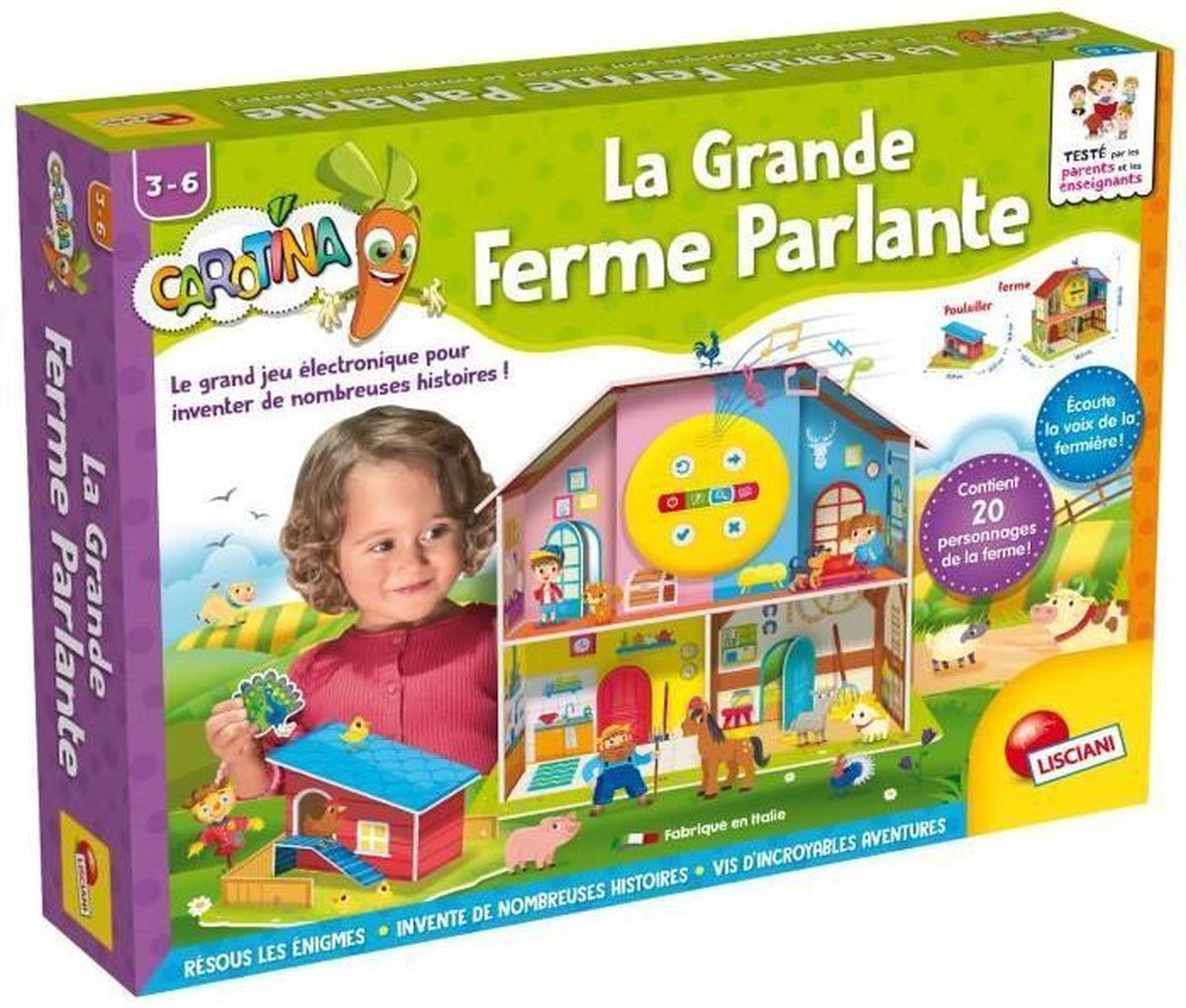 LISCIANI GIOCHI De grote pratende boerderij - vanaf 3 jaar oud