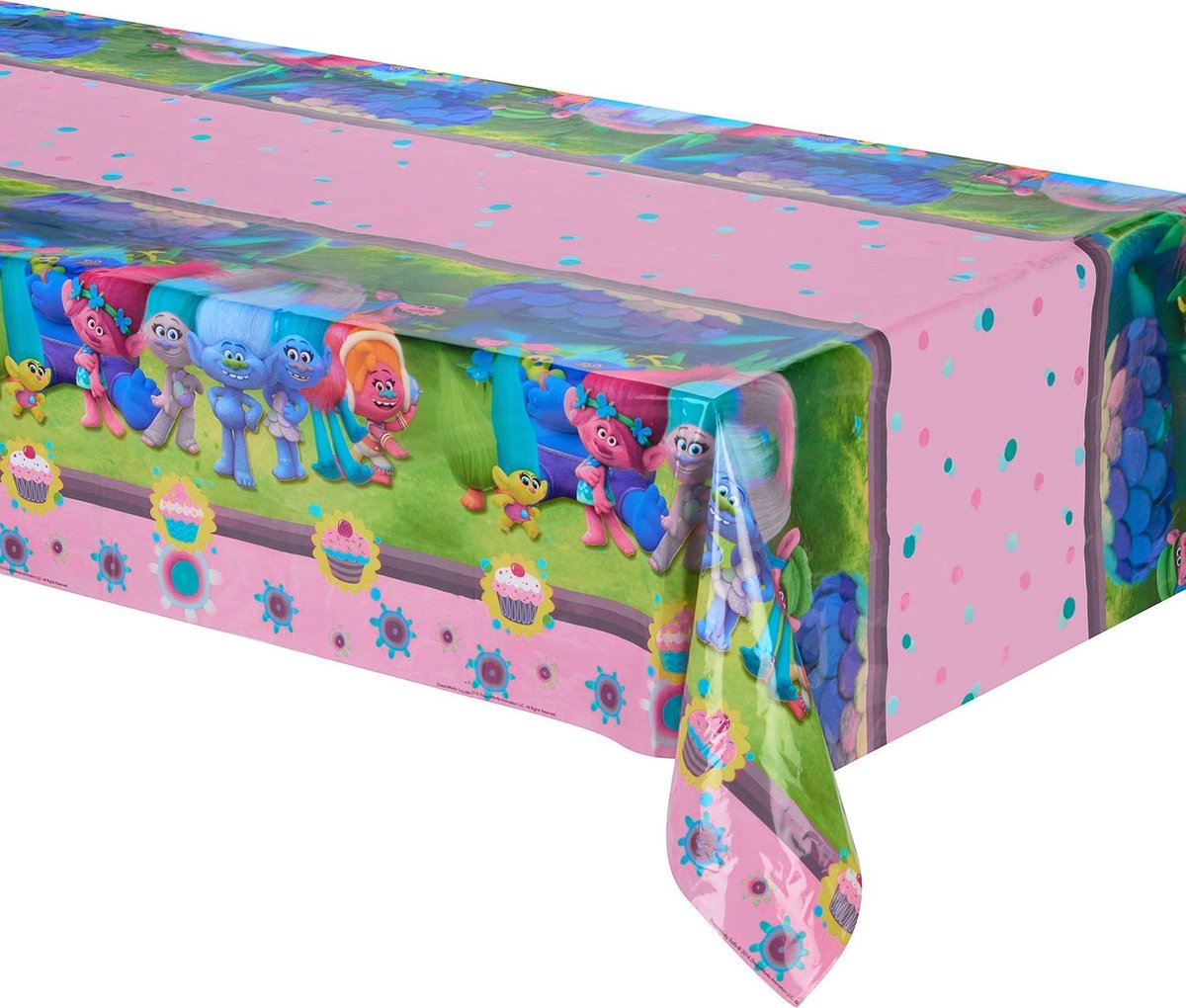 PROCOS - Plastic tafelkleed Trolls - Decoratie > Tafelkleden