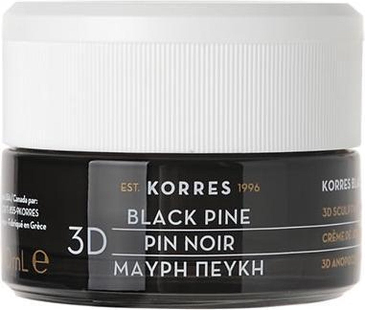 Korres Black Pine 3D Sculpting Firming & Lifting Night Cream 40ml