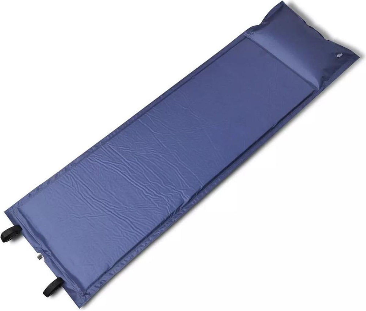 Slaapmat zelfopblazend blauw 185 x 55 x 3 cm (enkel)