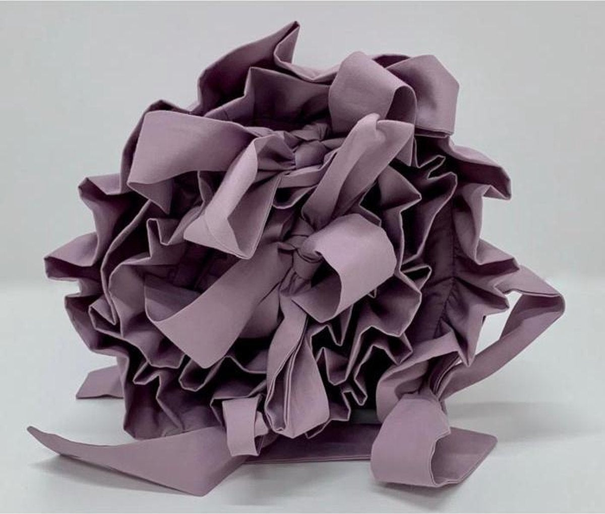 Dolly Hoofdbeschermer Ruches Dusty Lavender - Bedbumper - Bedomranding
