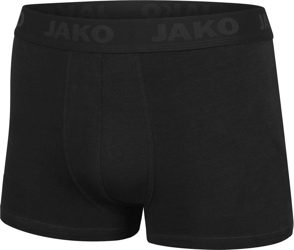 Jako - Boxer short premium 2-pack - Zwart - Heren - maat  S