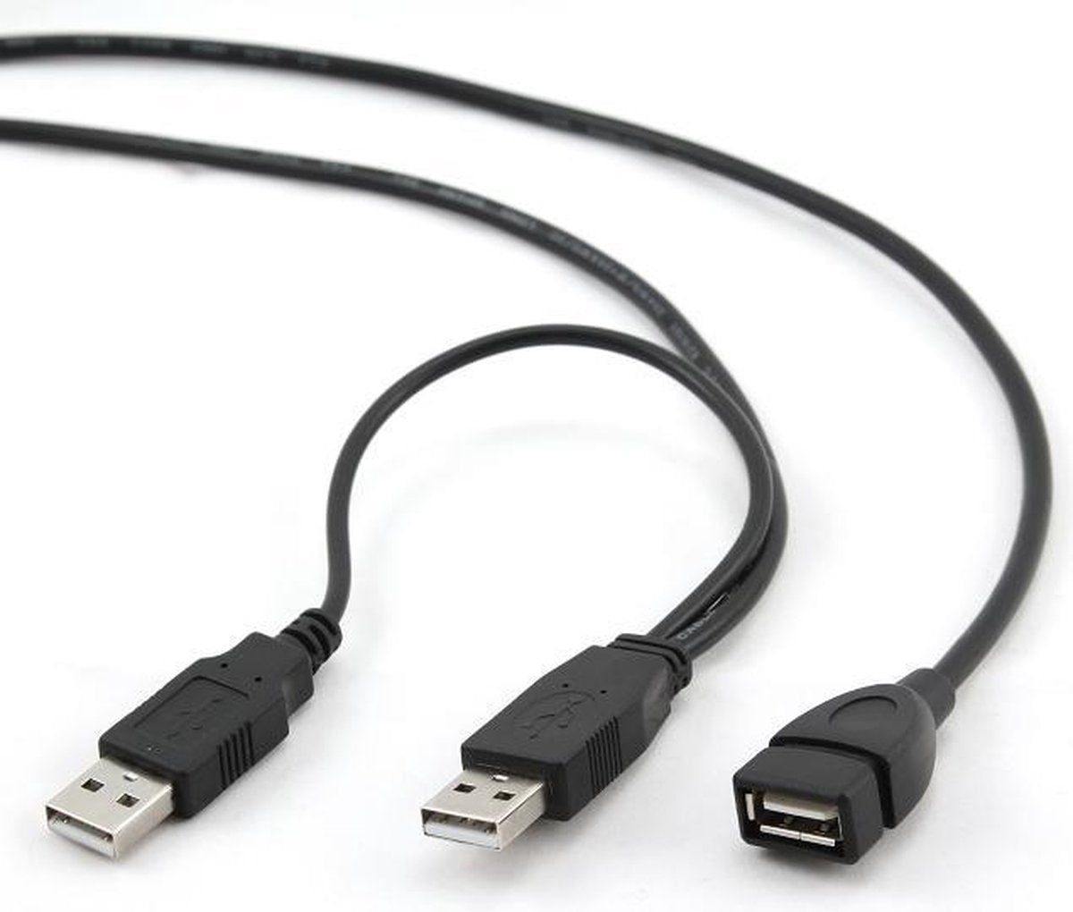 Gembird Dubbele USB 2.0 A-stekker A-socket 1.8m verlengkabel
