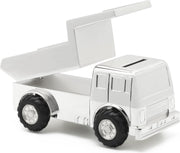 Zilverstad Spaarpot Truck Verzilverd