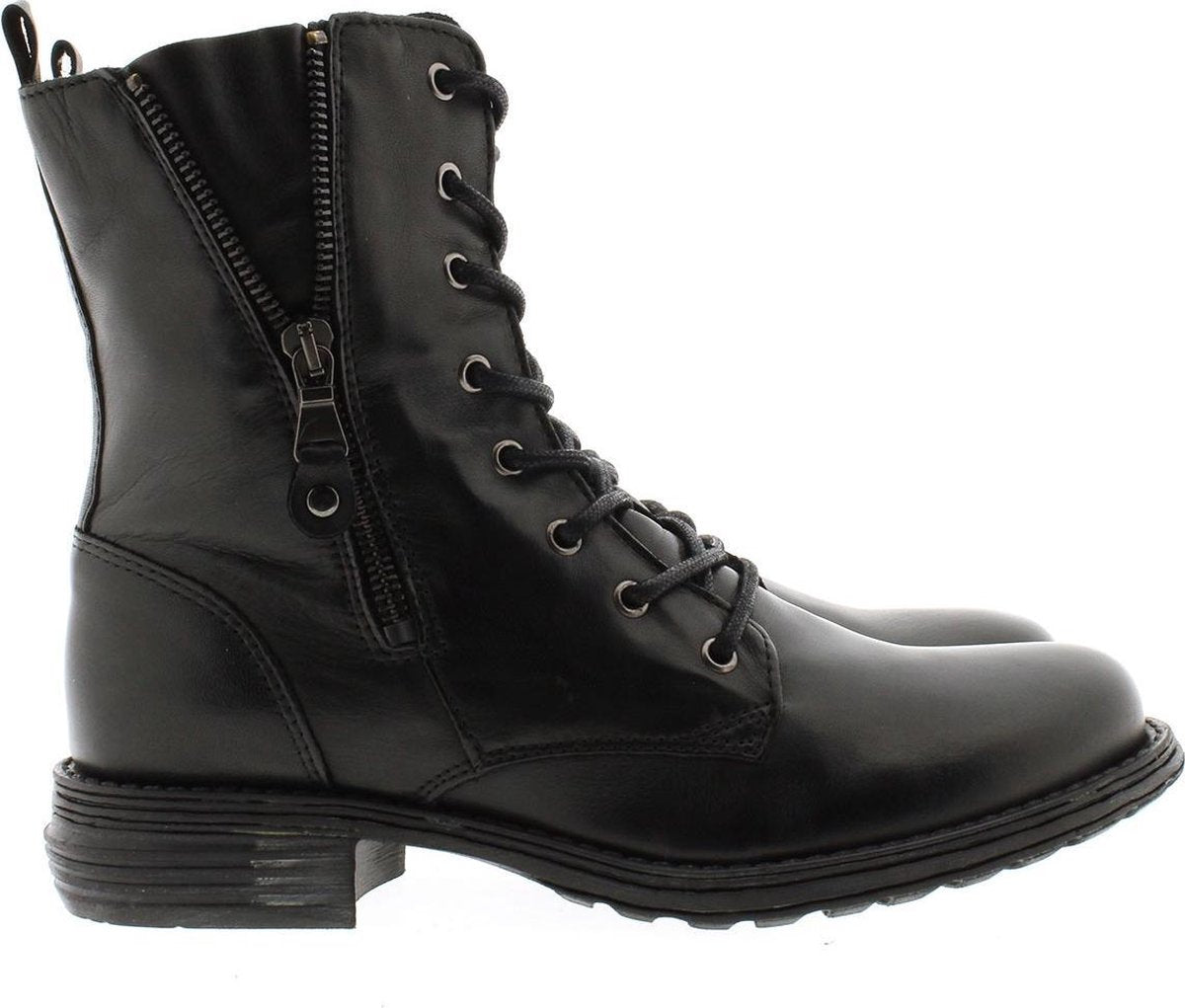 Creator IB18268 veter boots zwart