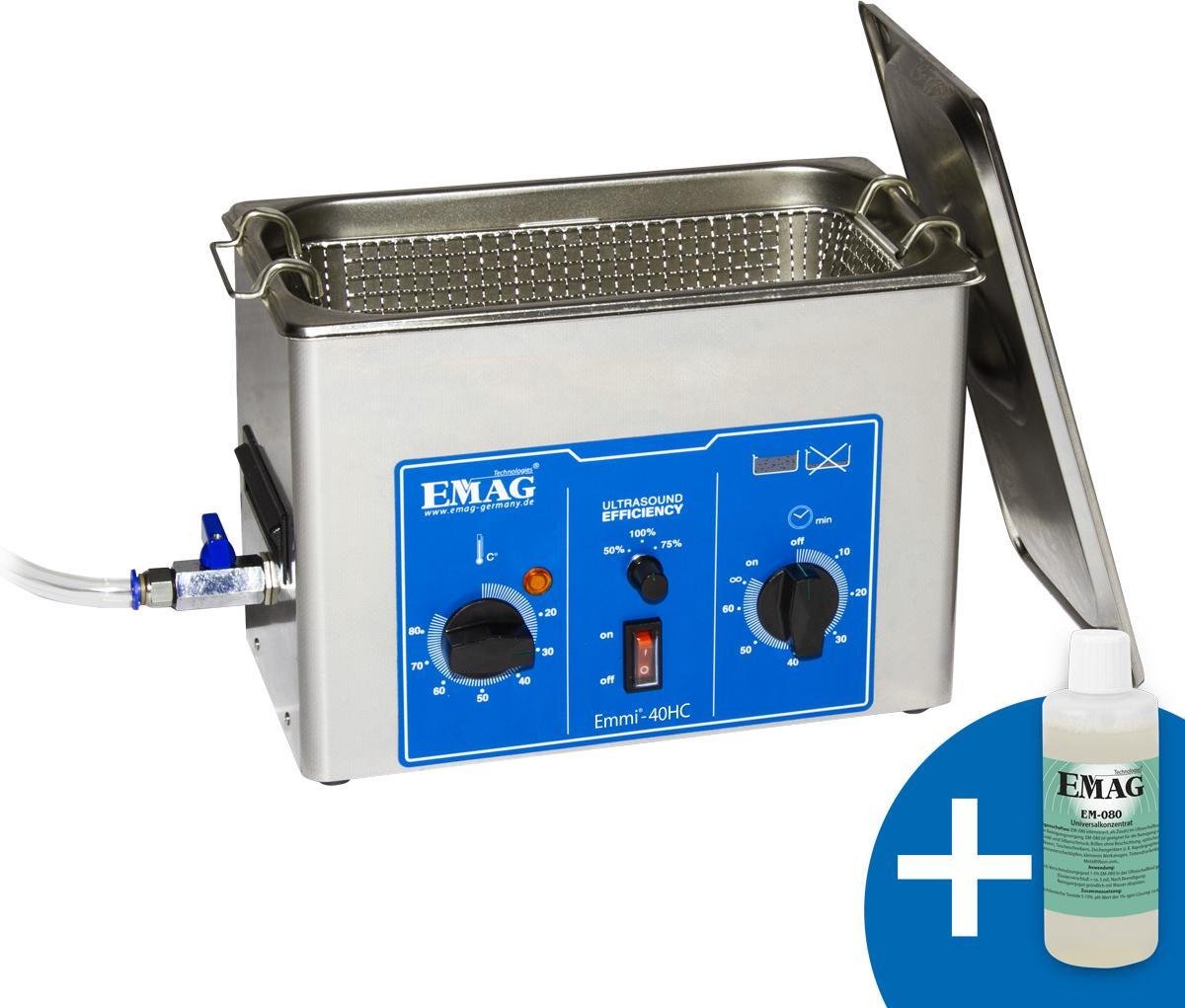 Emag Emmi 40HC – 4 liter ultrasoon reiniger