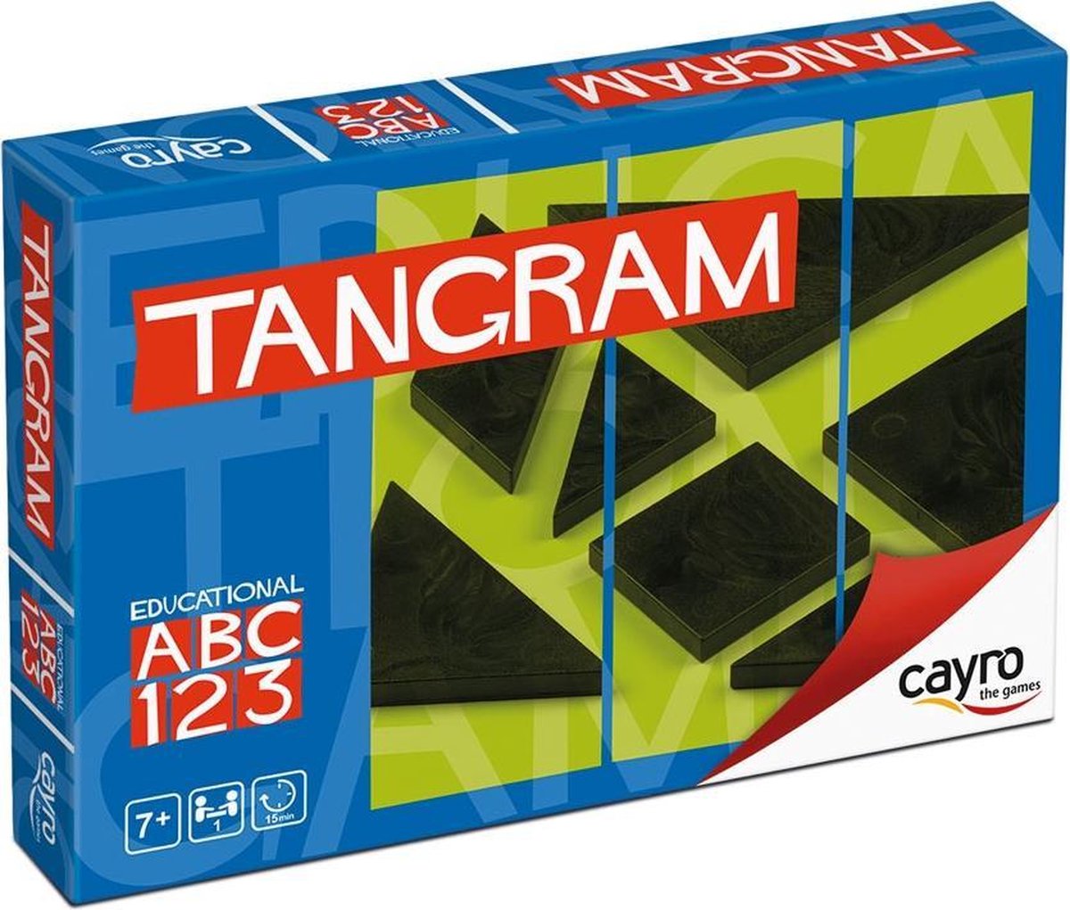 Tangram - Zwart - Cayro - Met Boekje