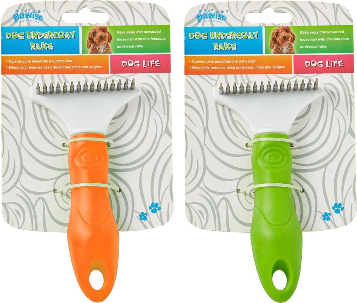 Dog Undercoat Rake hondenborstels Small: 75 cm breed