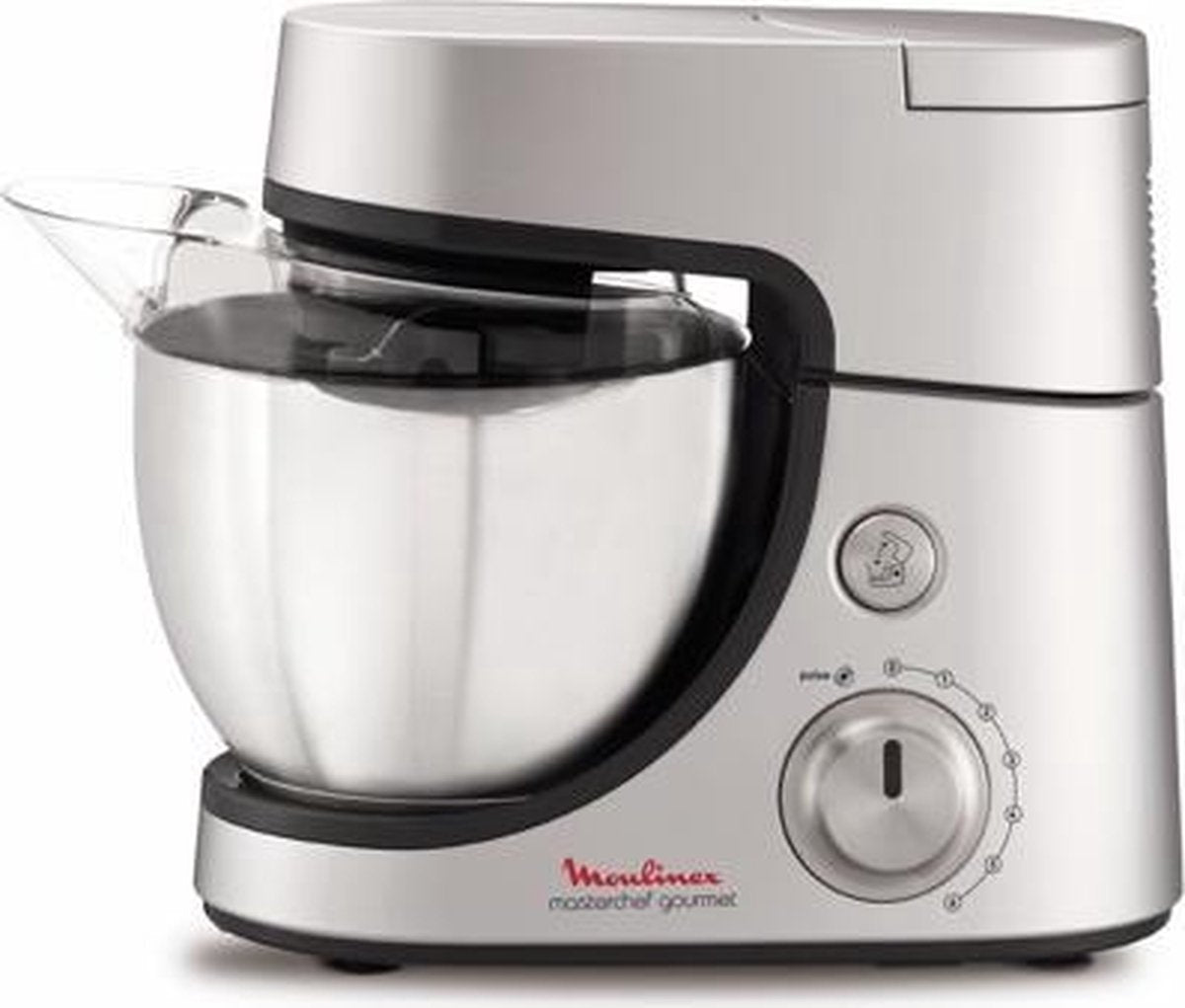 Moulinex QA503DB1 900W 4.6l Zilver keukenmachine
