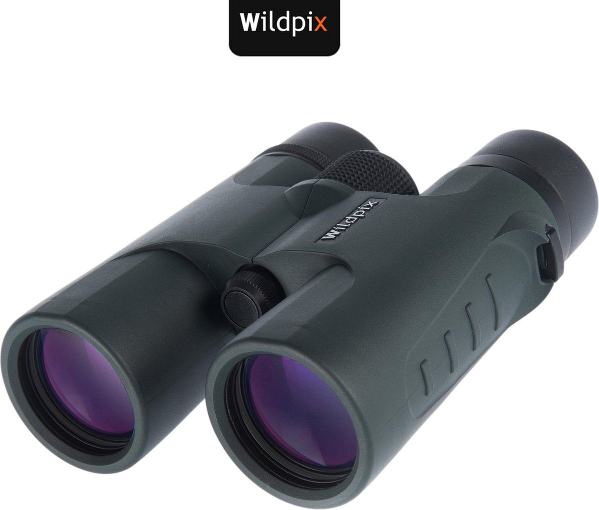 Wildpix Bird Viewer - Gasgevulde Waterdichte Verrekijker 8X42 Groen - Complete kijker met draagriem en draagtasje - Ook voor brildragers