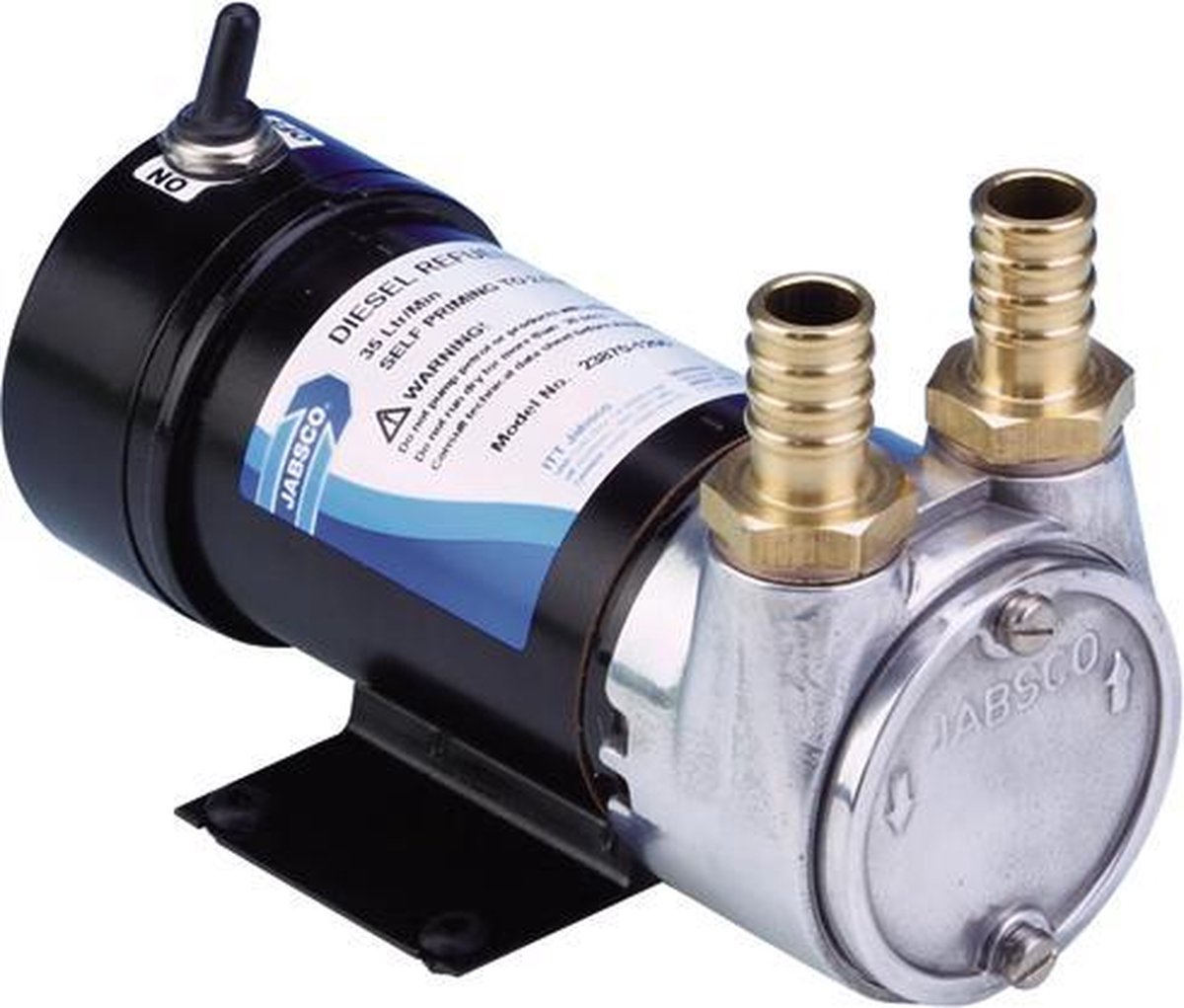 Jabsco brandstofpomp 30 ltr / 12 Volt/20 Amp.