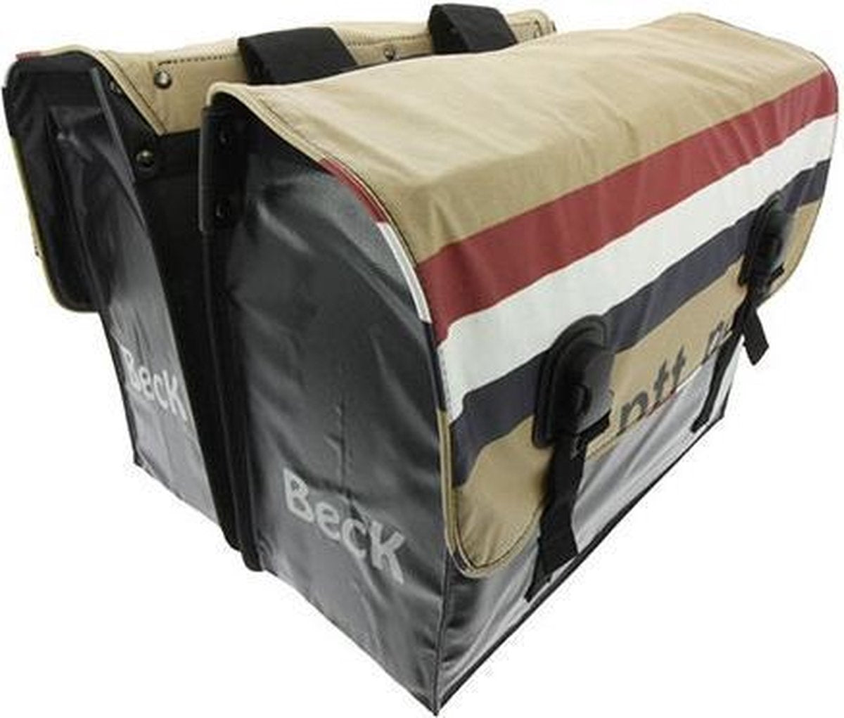 Beck Classic PPT - Dubbele Fietstas - 45 l - Bruin