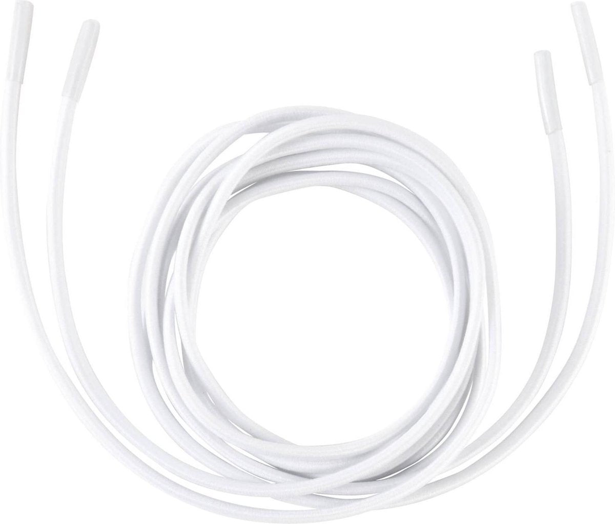 Ron Hill Elastic Shoe Laces 36 White Schoenveters Hardloopschoenen