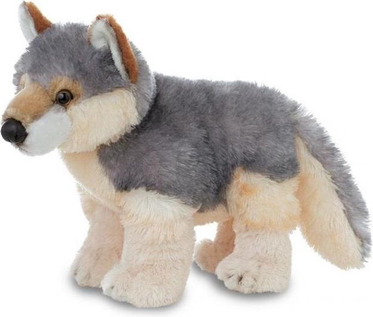 Aurora Knuffel Flopsie Wily Wolf Grijs 30