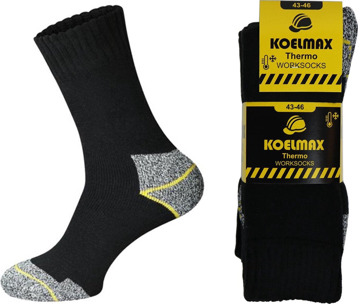 Koelmax werksokken - Thermo - 10 paar - maat 43-46