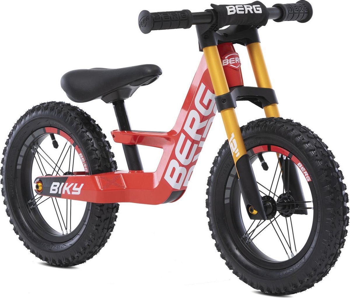BERG loopfiets Biky Cross Rood - Kinderen tussen 2 / 5 jaar.