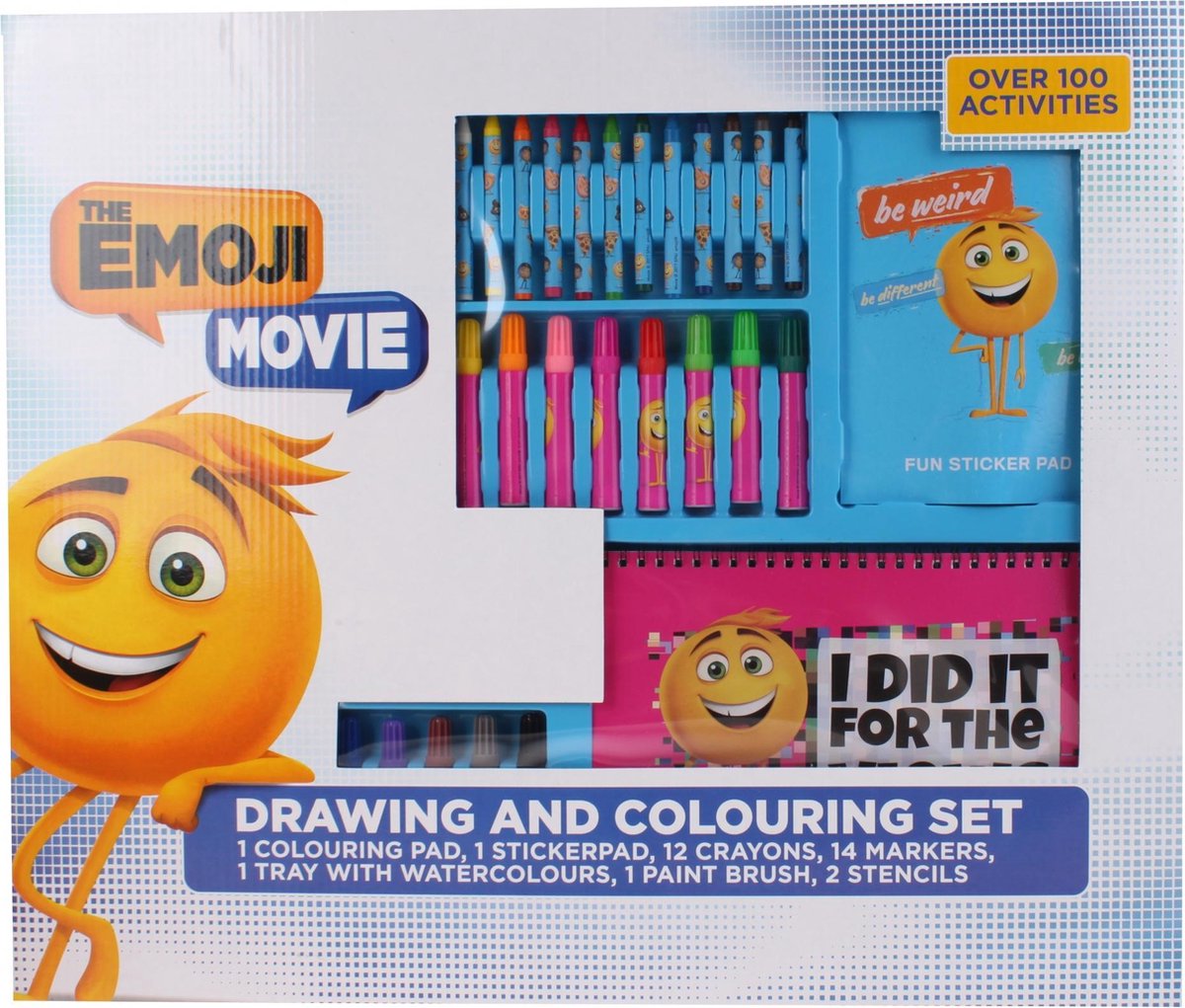 Emoji Emoji Kleurset 100-delig