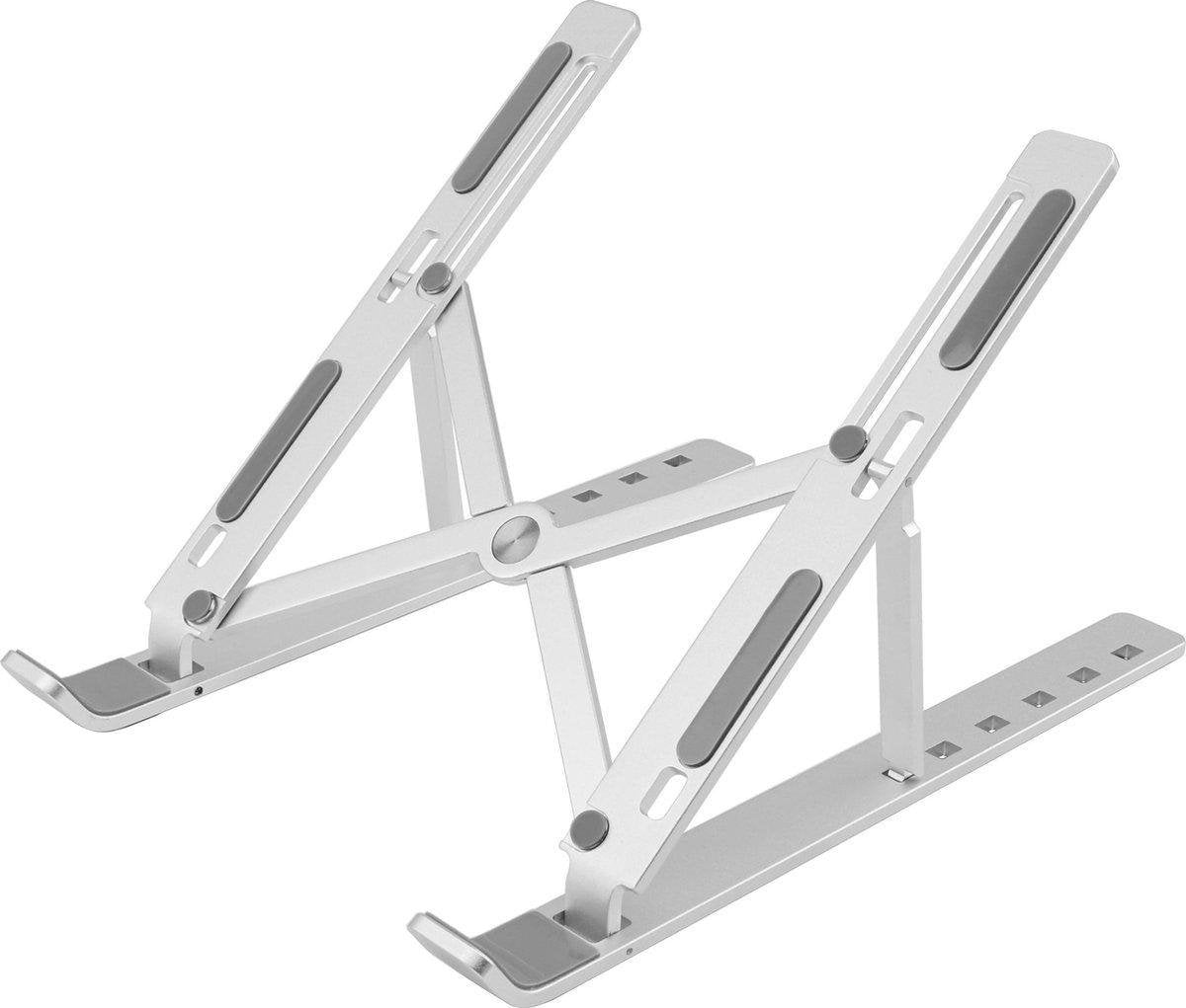 Adge laptopstandaard - Verstelbaar - Opvouwbaar - Aluminium