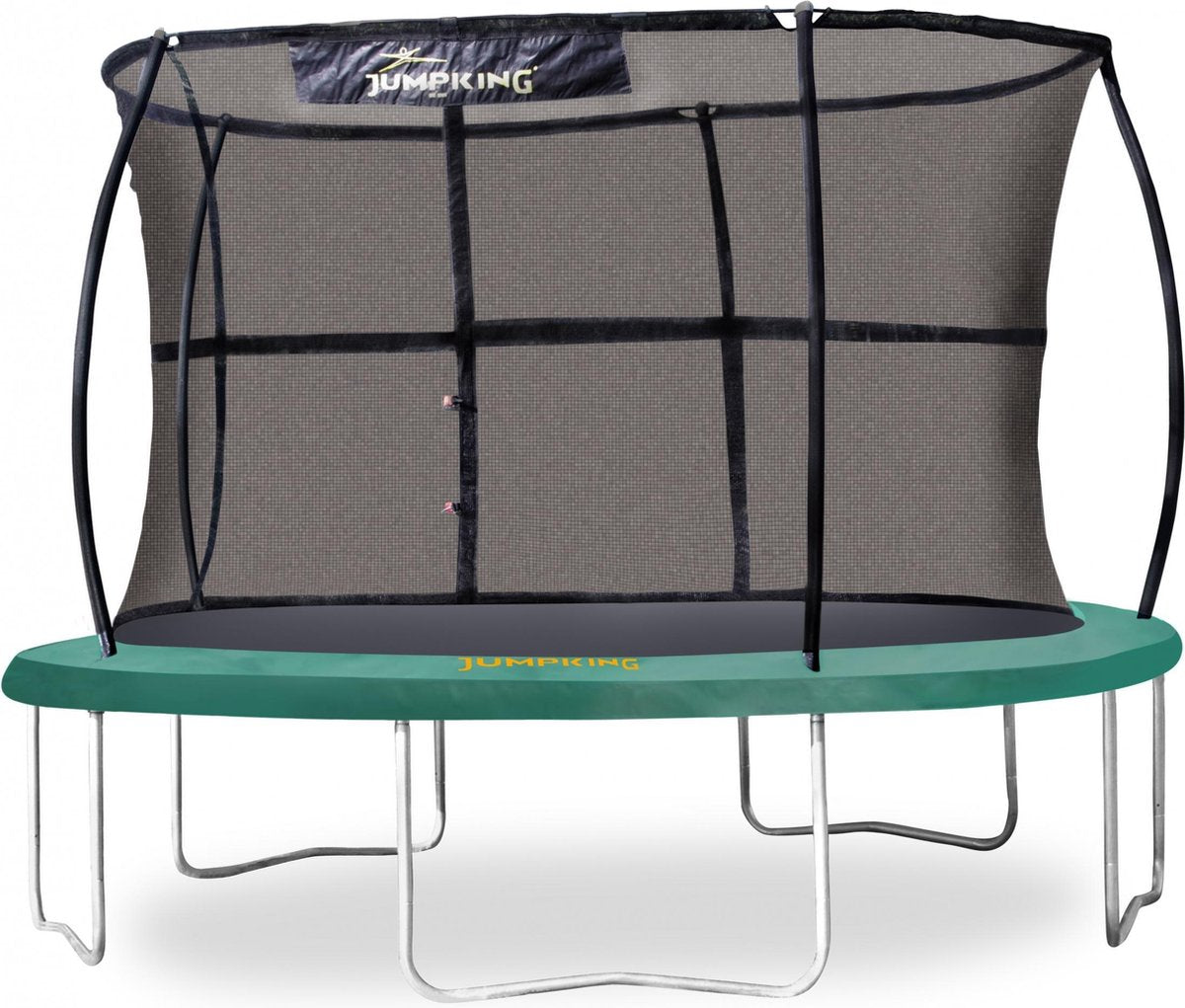 Jumpking Trampoline Met Veiligheidsnet Jumppod Classic 305 Cm Groen