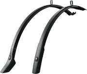 Spatbordset 28 sks velo urban pvc 42mm zw