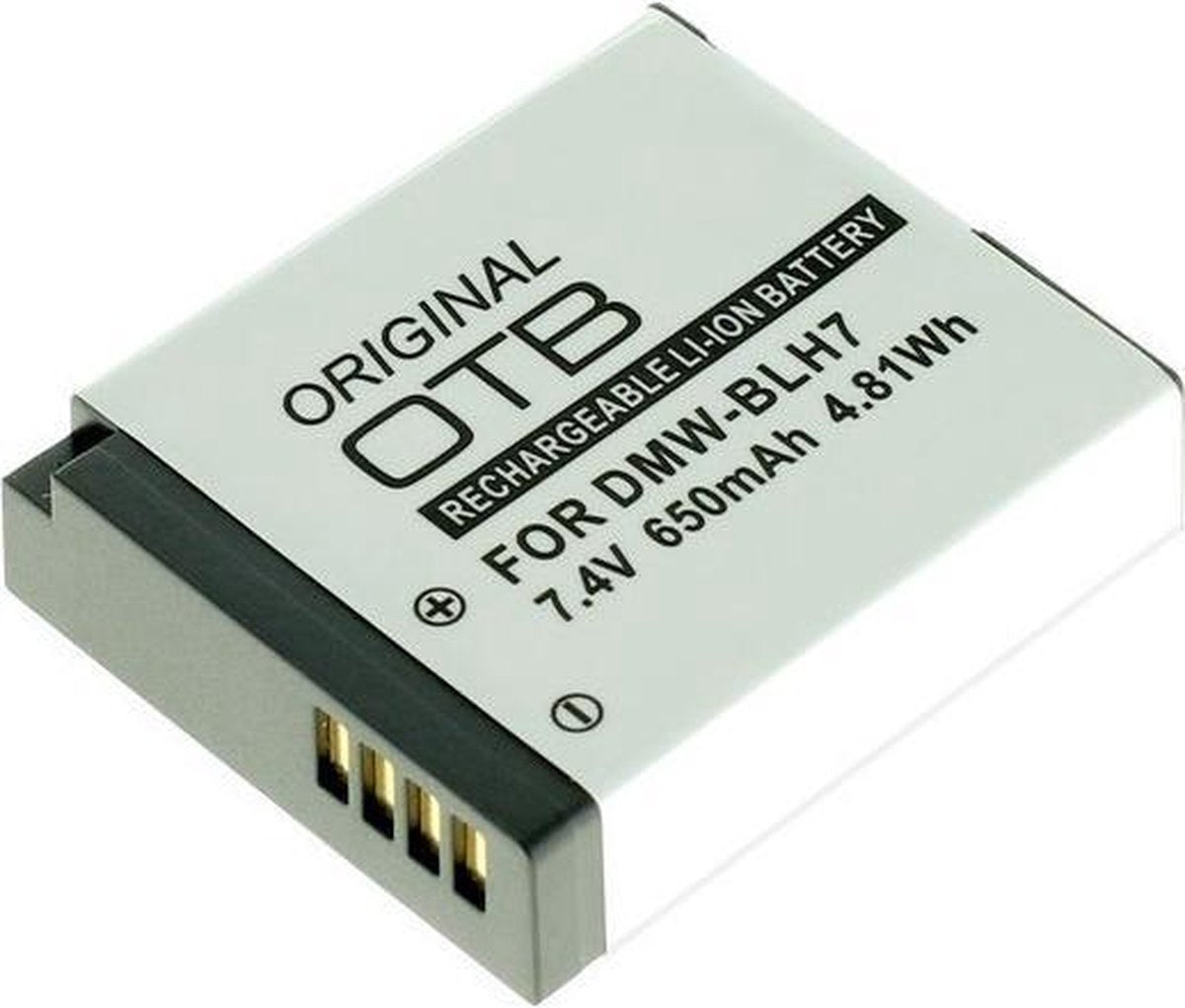 Accu voor Panasonic DMW-BLH7 650mAh