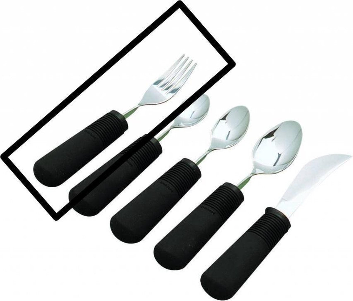 Verzwaard bestek Good Grips® vork