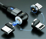 3 in 1 Magnetisch opladen en handsfree set.  Geschikt Voor lightning