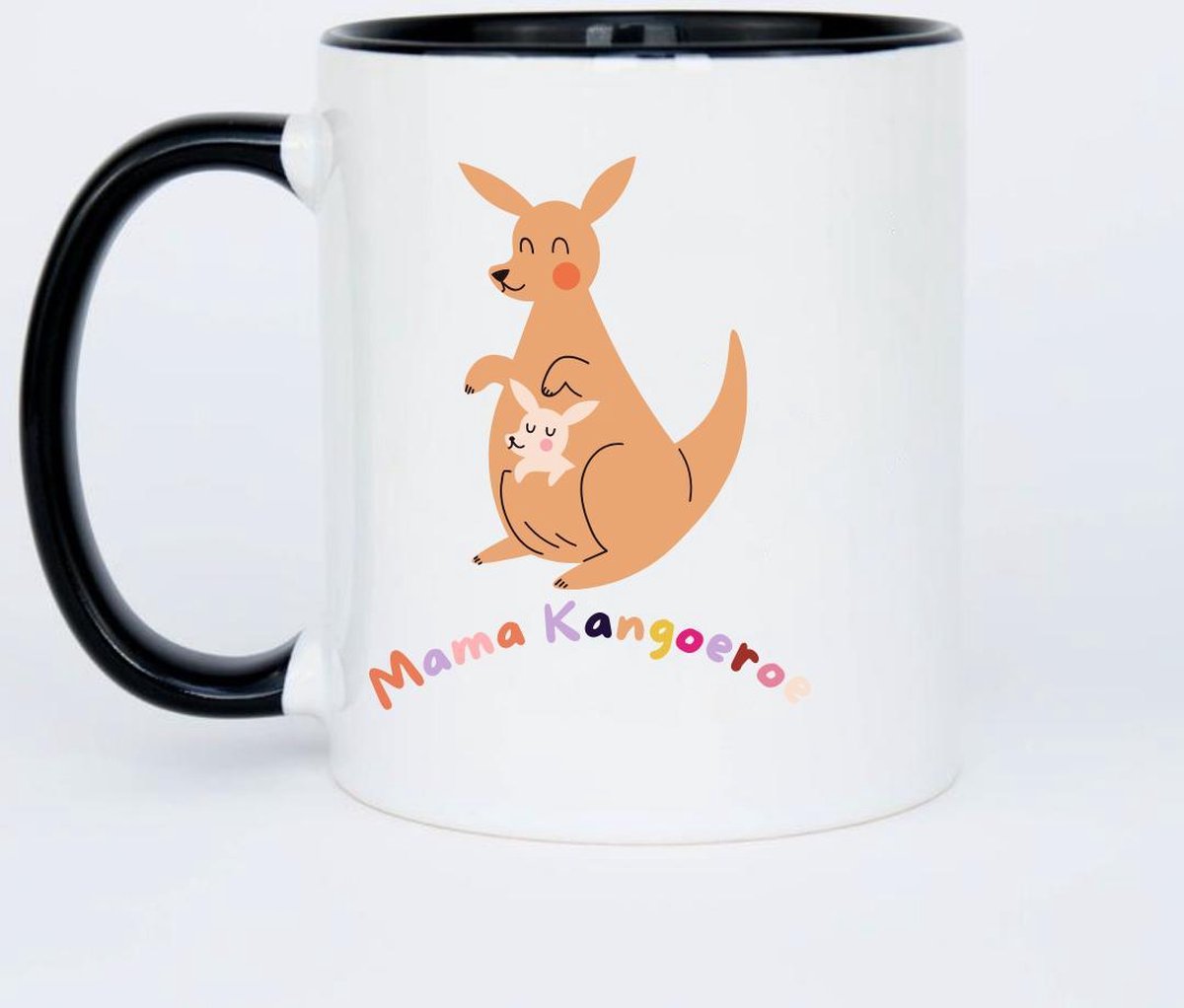 Prikky- Mok- Mama Kangoeroe -Best Mom Ever- Cadeautje voor Mama