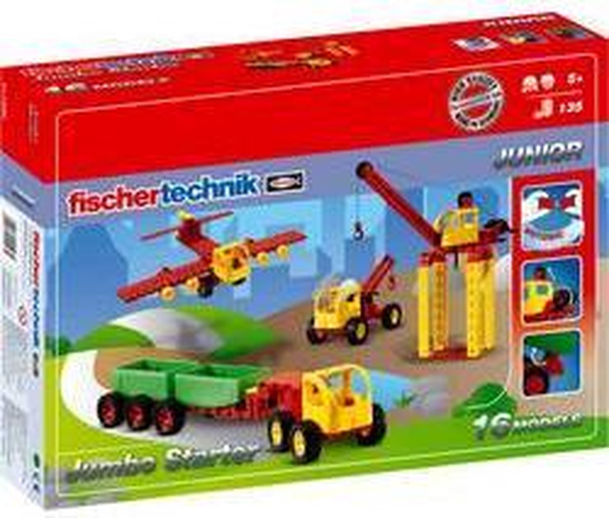 Fischertechnik Bouwset Junior Jumbo Starter - Kunststof