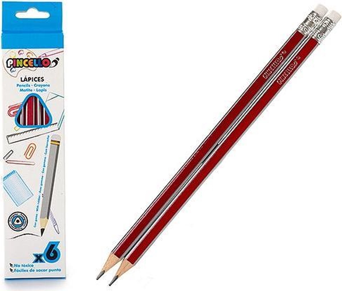 Pencil Set 6 Pcs