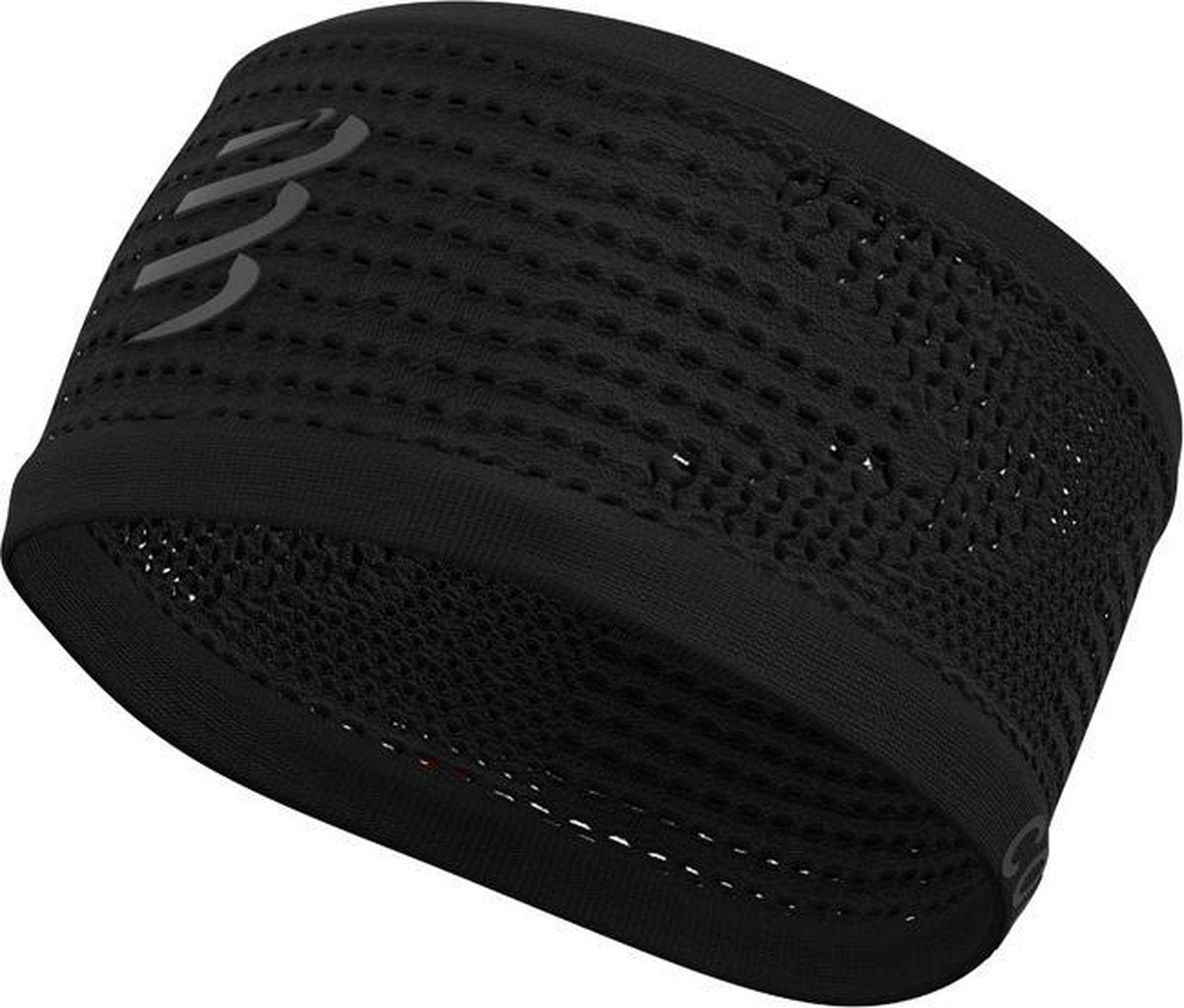 Compressport Headband On/Off Flash - zwart - maat One size