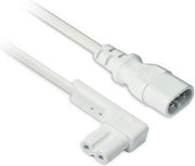 Flexson FLXP1X1M1011EU electriciteitssnoer Wit 1 m