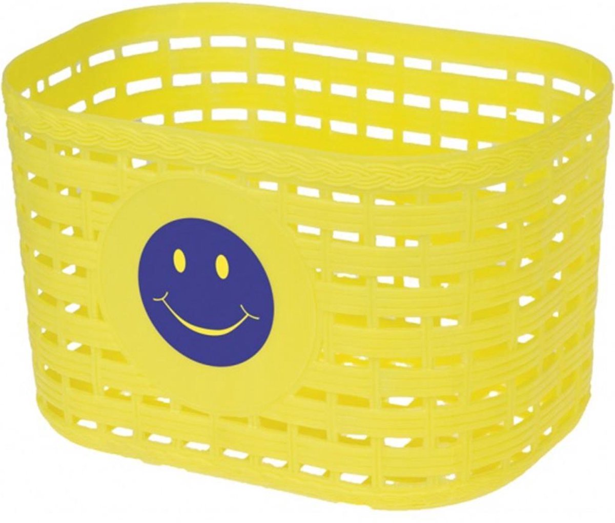 M-wave Fietsmand - Kids - Plastic - Geel