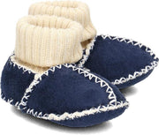 Playshoes Babyschoenen Elastische Band Donkerblauw Maat 16/17