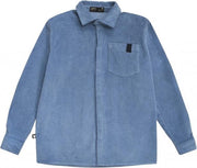 HEBE - shirt - corduroy licht blauw - Maat 134/140