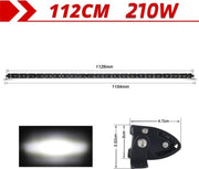 Disp LED Bar - Verstraler LED - Toplicht Auto - Toplichten Truck - Light Bar - LED balk - 112CM - 12V/24V - Super Fel
