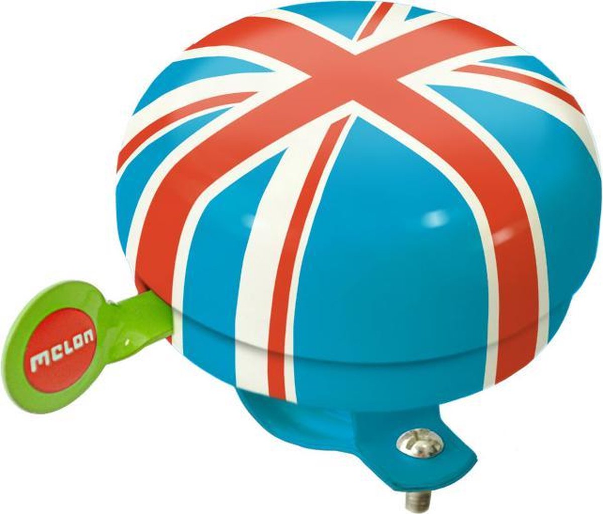 Melon bel Union Jack Summer Sky 60mm blauw/rood
