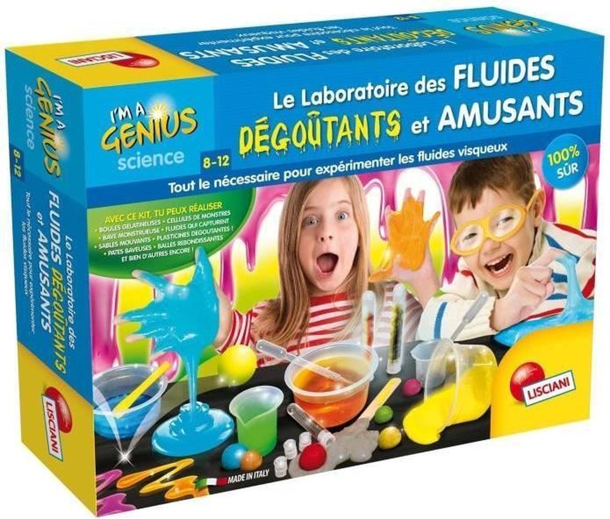 LISCIANI GIOCHI Het laboratorium voor druipende en leuke vloeistoffen
