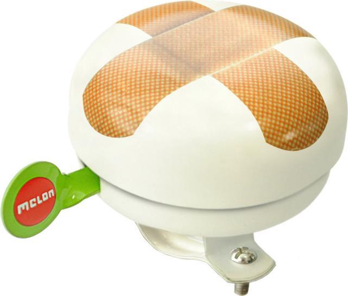 Melon bel Plastered White 60mm wit