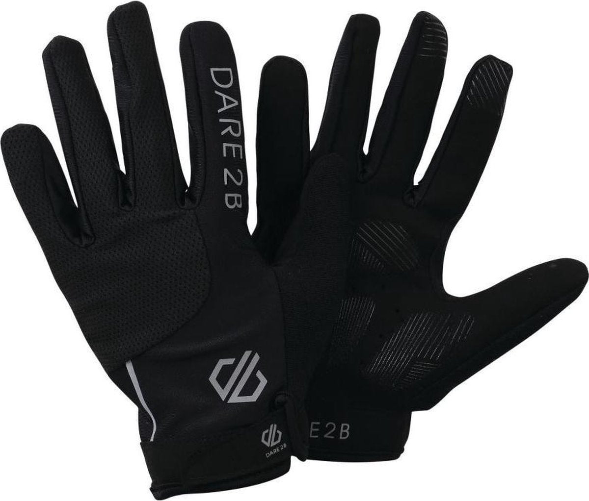 Dare 2b Fietshandschoenen Forcible Heren Polyester Zwart Maat S