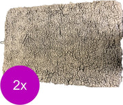 Adori Benchmat Sheepskin Grijs - Hondenbenchkussen - 2 x 58X41 cm