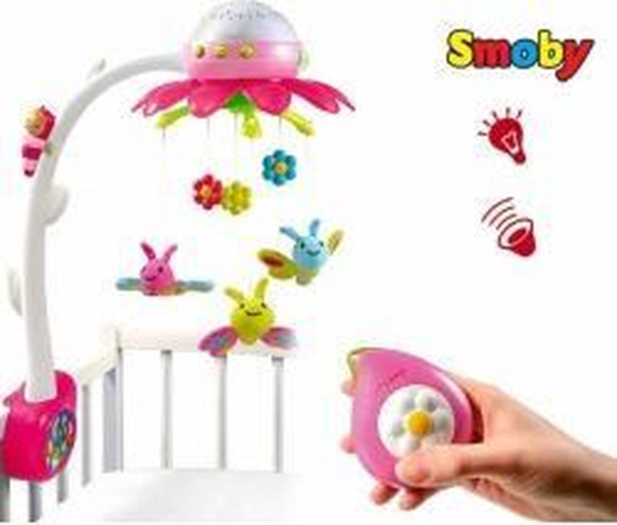 Smoby Cotoons Bloemen Mobiel