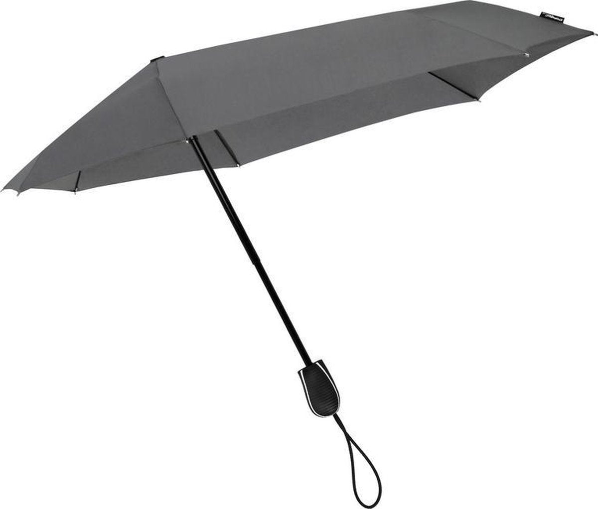 STORMini opvouwbare storm paraplu grijs 100 cm - Mini stormparaplu