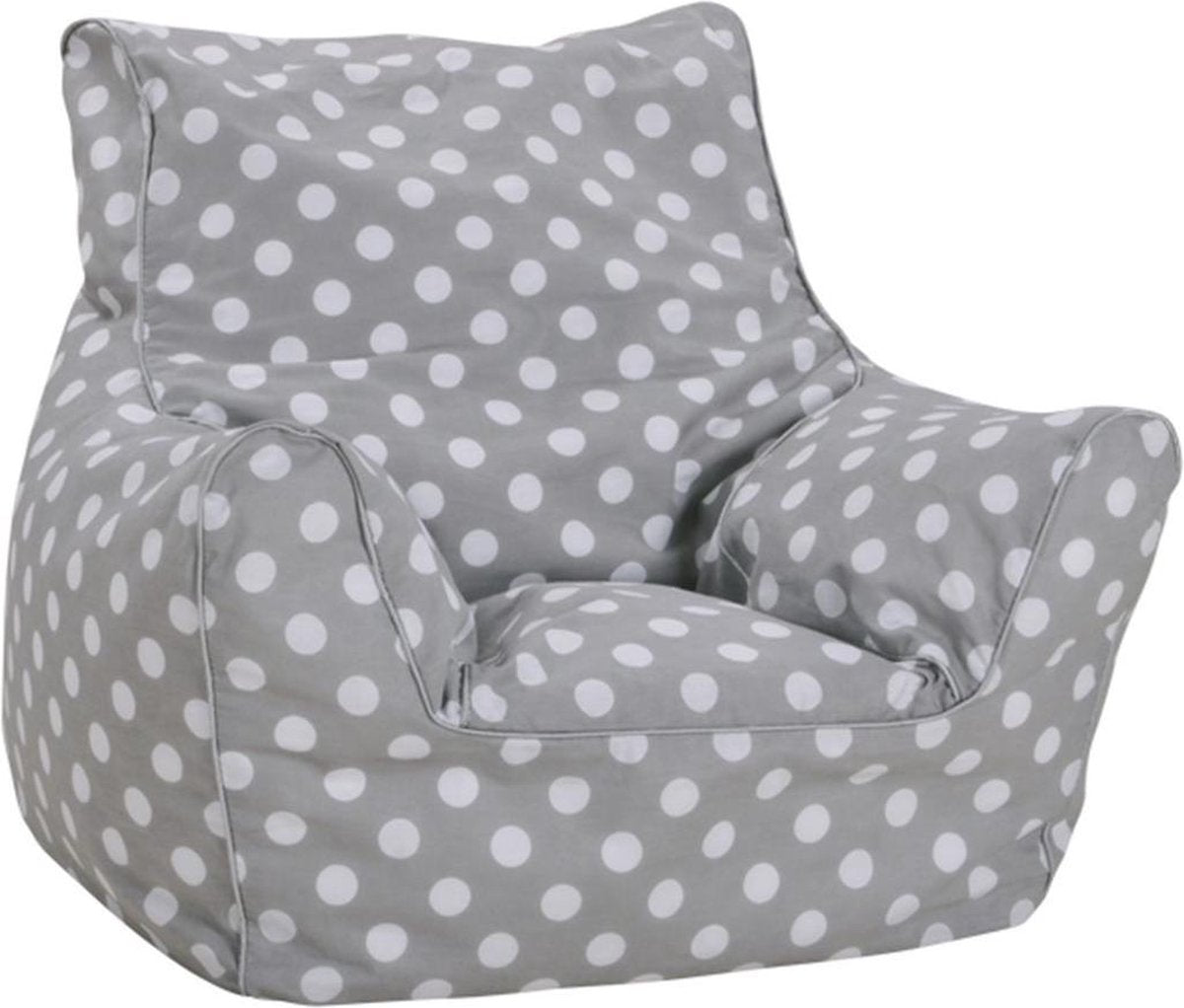 KNORRTOYS Kinderzitzak Dots Grey