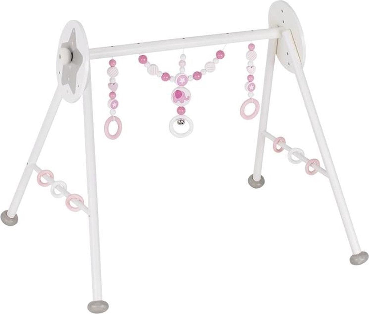 Heimess Baby-gym Olifant 63 X 55 X 53 Cm Wit/roze