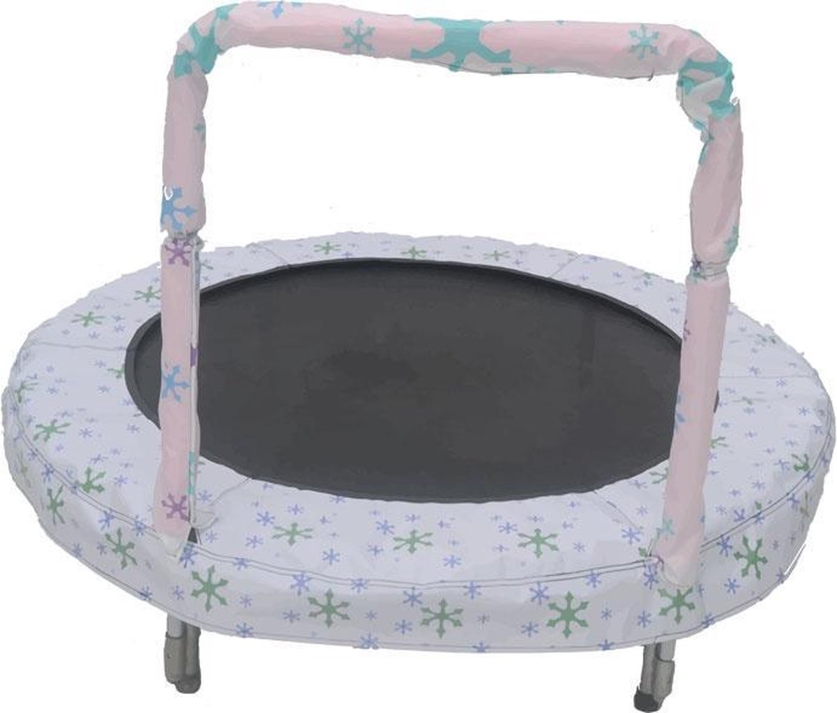 Jumpking Trampoline Mini Bouncer Snow 121 Cm Wit