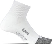 Feetures - Elite Ultra Light Quarter - Wit - Hardloopsokken - Sportsokken - M - 38/41