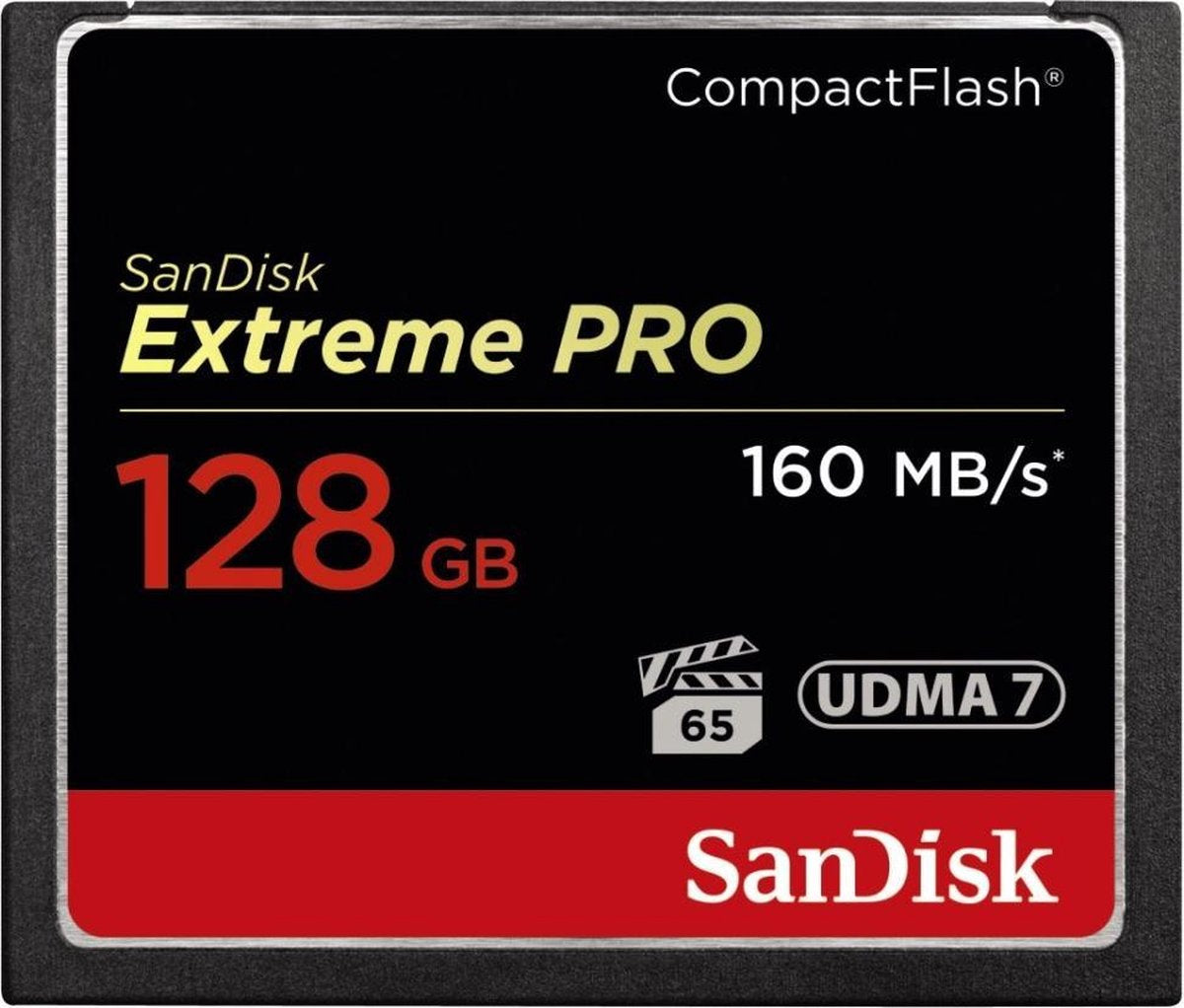 Sandisk CF Extreme Pro 128GB 160MB/sec.